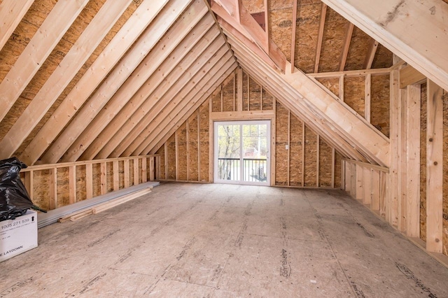 11 Post Rd, North Hampton, NH 03862 - view of unfinished attic