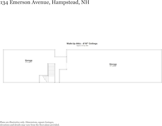 134 Emerson Ave, Hampstead, NH 03841 - property floor plan