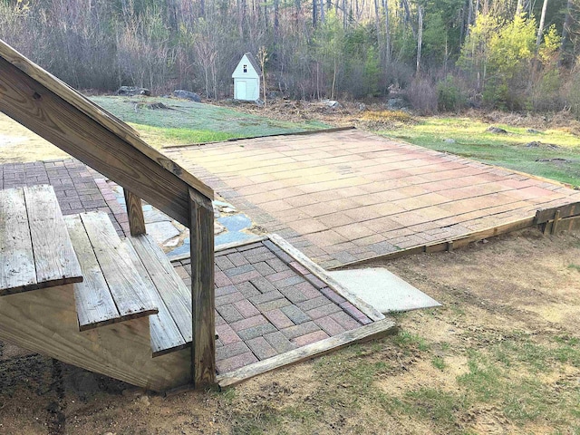 view of deck