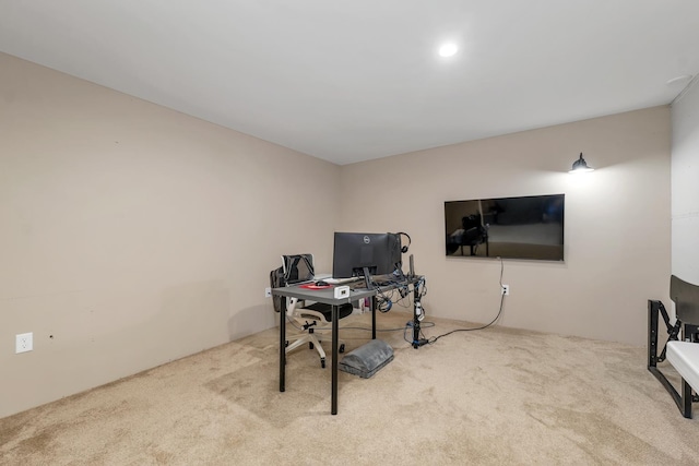office with carpet
