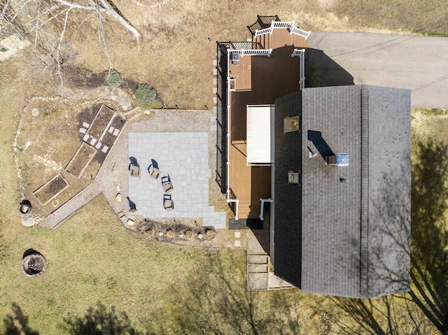 drone / aerial view