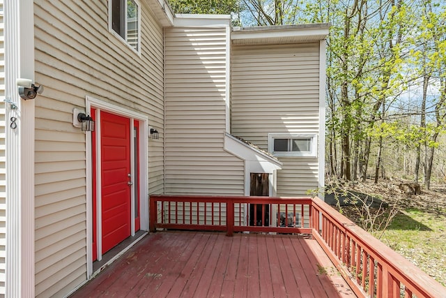 view of deck