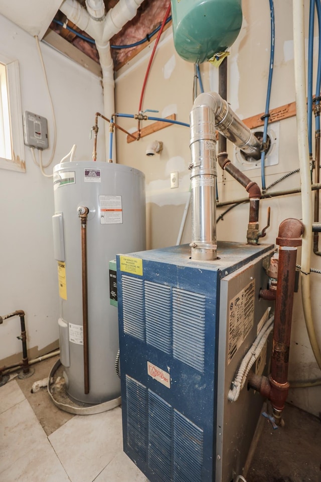 utilities with water heater