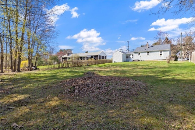 view of yard