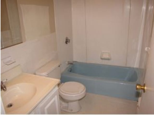 131 English Village Rd Unit 204, Manchester, NH 03102 - bathroom with vanity, toilet, and bathing tub / shower combination