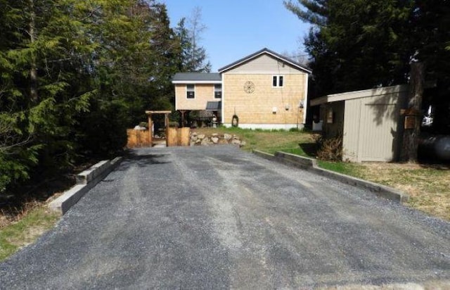 exterior space featuring heating fuel