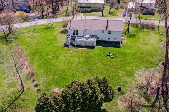 drone / aerial view