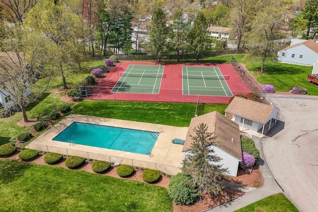 aerial view