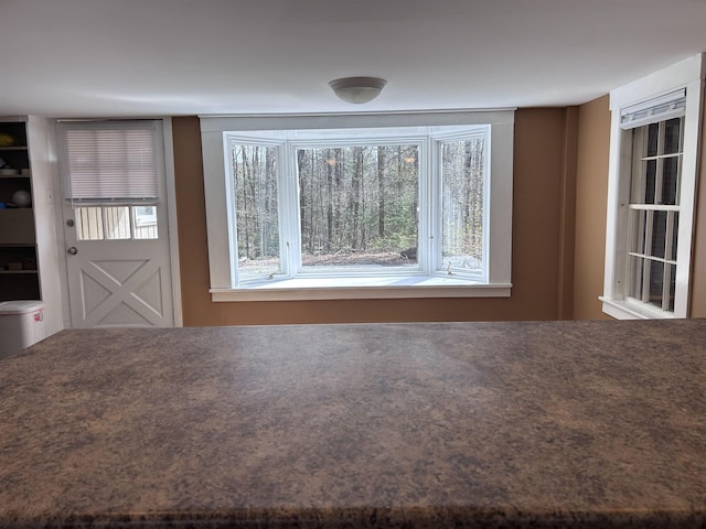 interior space with a healthy amount of sunlight