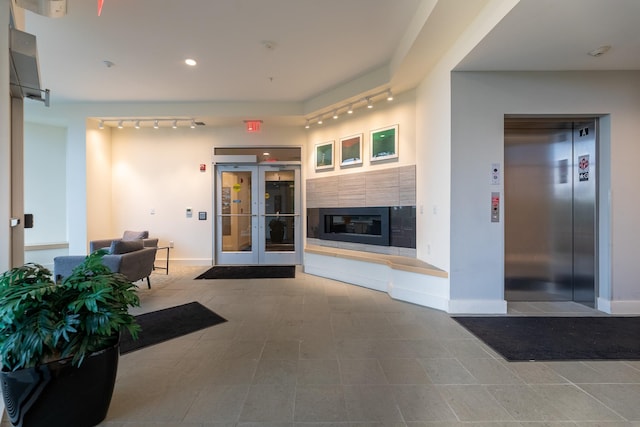 view of community lobby