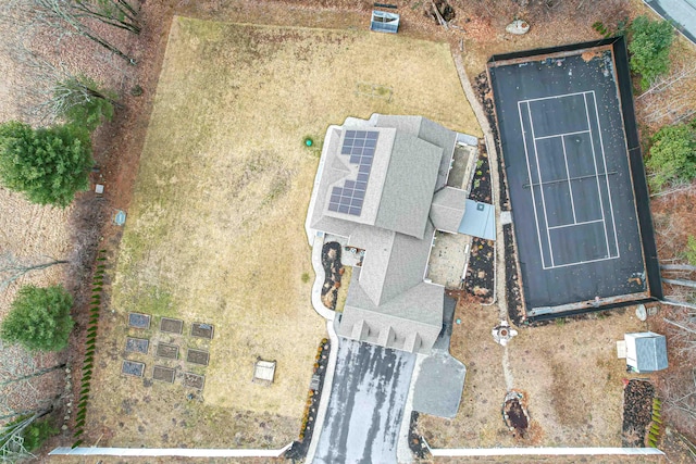 drone / aerial view