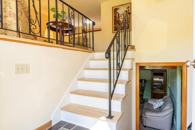 view of staircase
