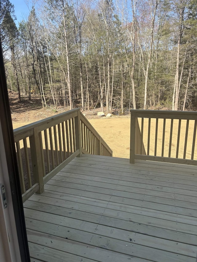 view of deck