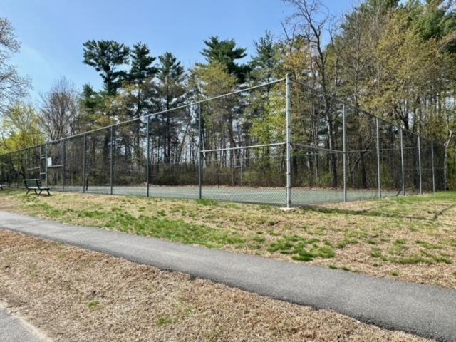exterior space with fence