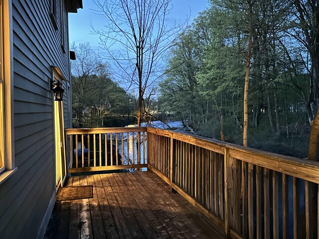 view of deck