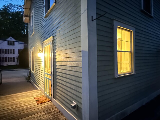 view of side of home