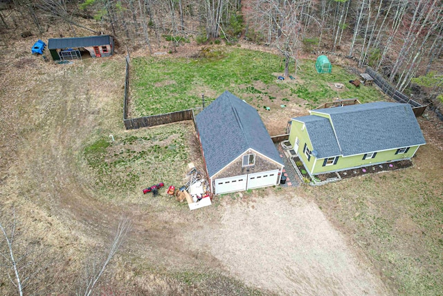 aerial view