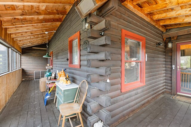 view of deck