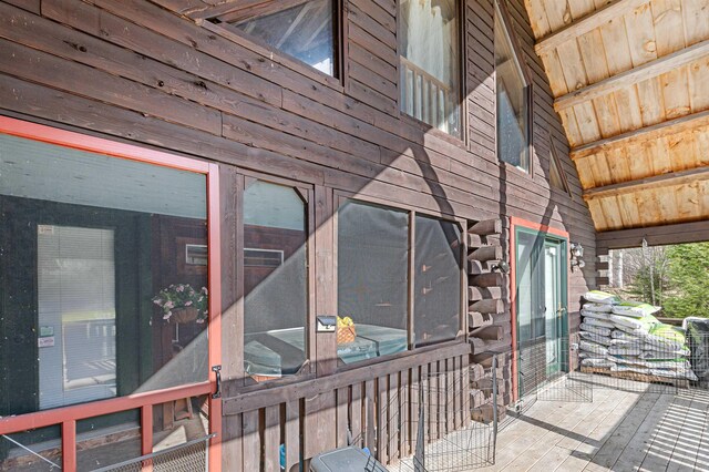 view of side of home