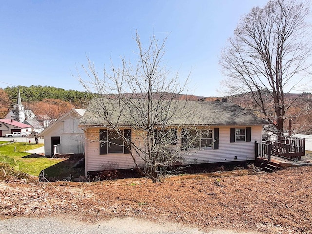 00 Pleasant St, Cavendish, VT 05142 - view of front facade featuring roof with shingles