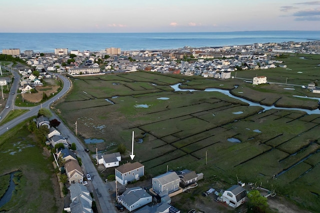 35 Glade Path, Hampton, NH 03842 - aerial view at dusk of a water view