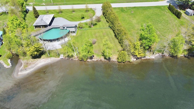 972 Vt Route 5a, Westmore, VT 05860 - view of rural area with a large body of water and a pool