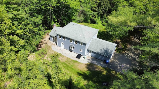 5 Sullivan Dr, Bow, NH 03304 - view from above of property featuring a forest