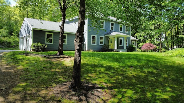 5 Sullivan Dr, Bow, NH 03304 - view of front facade with a front lawn and a garage