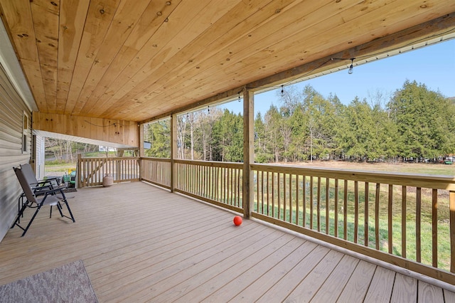 view of deck