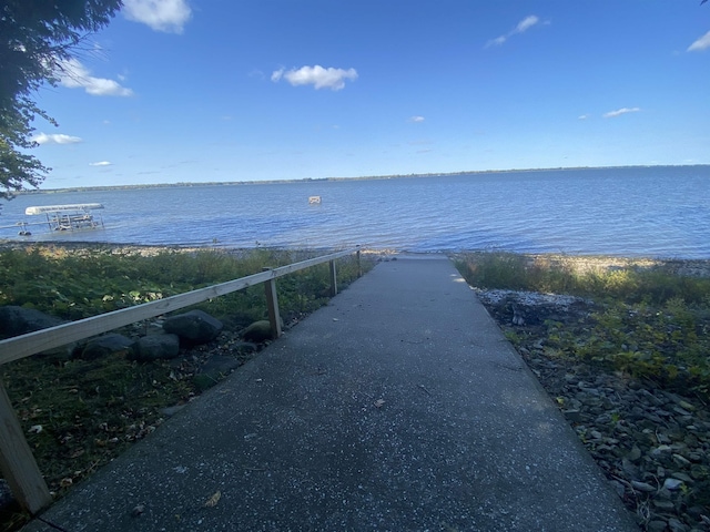 property view of water