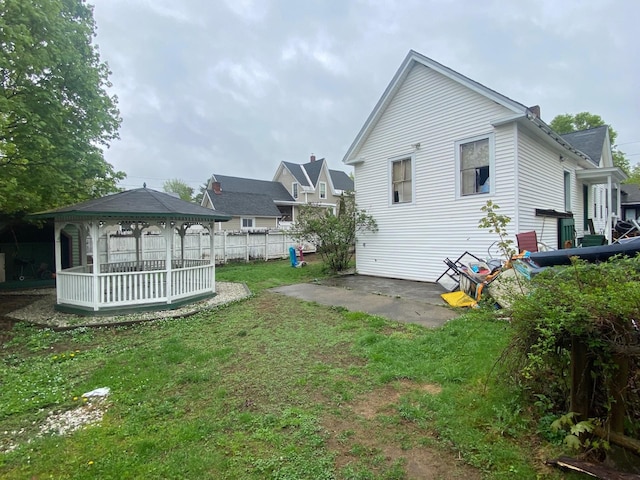 32 Myrtle St, Springfield, VT 05156 - rear view of property featuring a gazebo