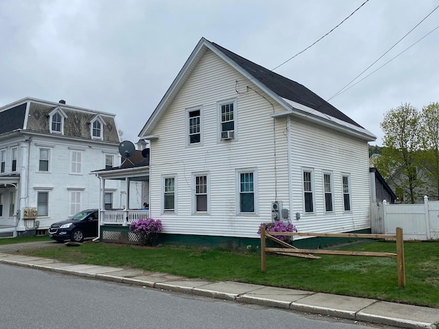 32 Myrtle St, Springfield, VT 05156 - view of home's exterior with cooling unit