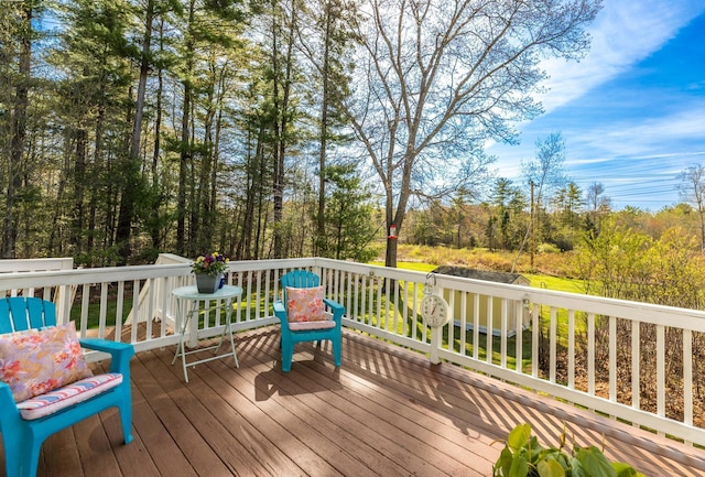 view of deck