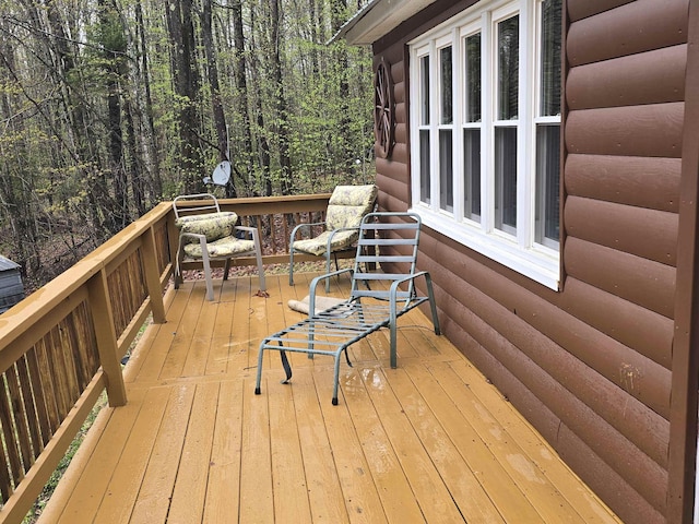 view of deck