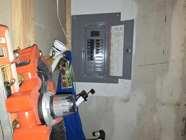 utilities with electric panel