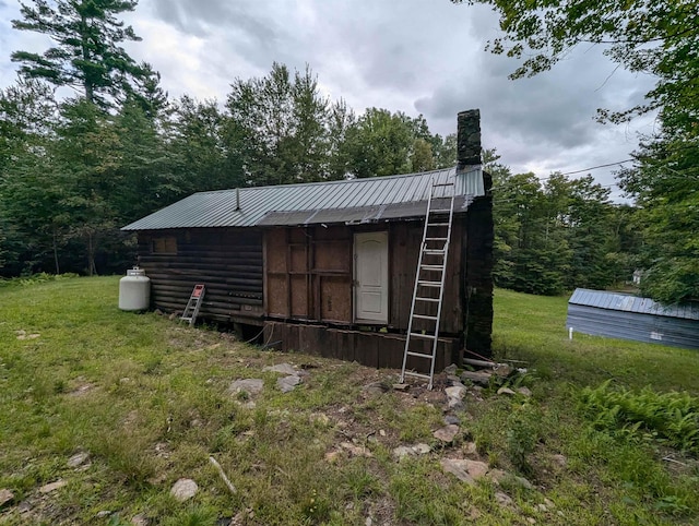 view of outbuilding with an outdoor structure