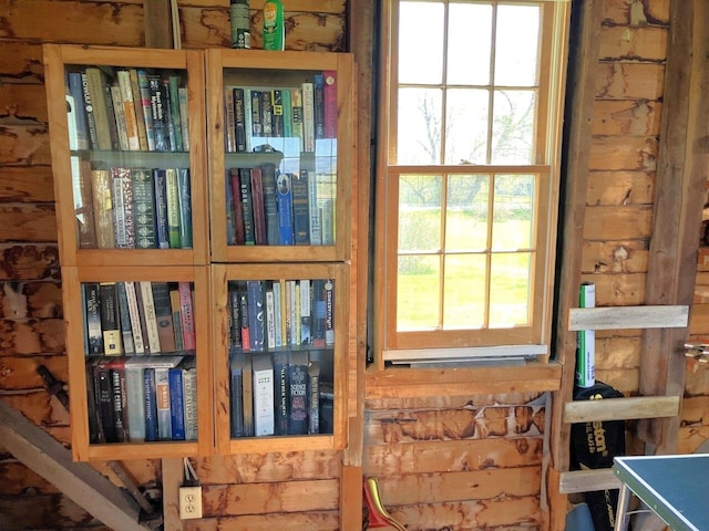 interior space with a healthy amount of sunlight