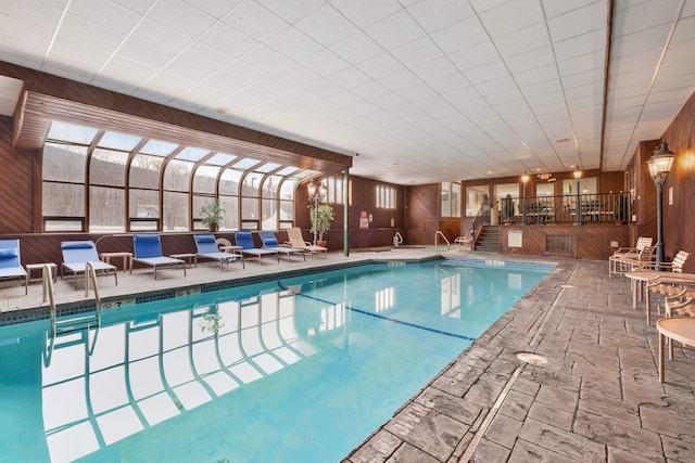 view of pool