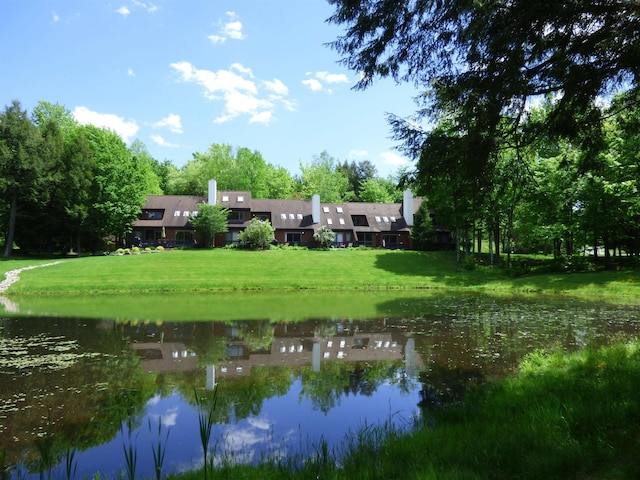 property view of water