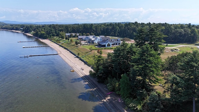 143 Jen Barry Ln, Colchester, VT 05446 - bird's eye view featuring a water view and a view of trees
