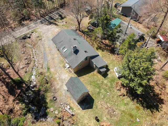 drone / aerial view