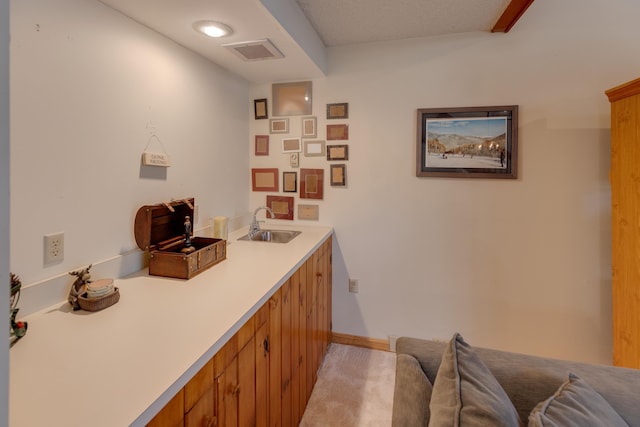 16 Riverfront Dr Unit 292, Woodstock, NH 03262 - interior space featuring visible vents, a sink, and baseboards