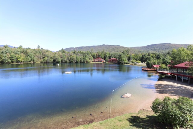 16 Riverfront Dr Unit 292, Woodstock, NH 03262 - property view of water with a forest view and a mountain view