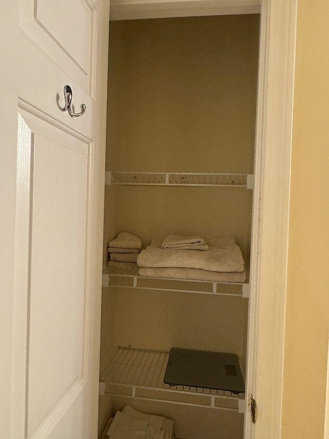 view of closet
