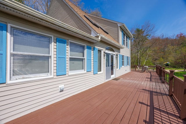 view of deck