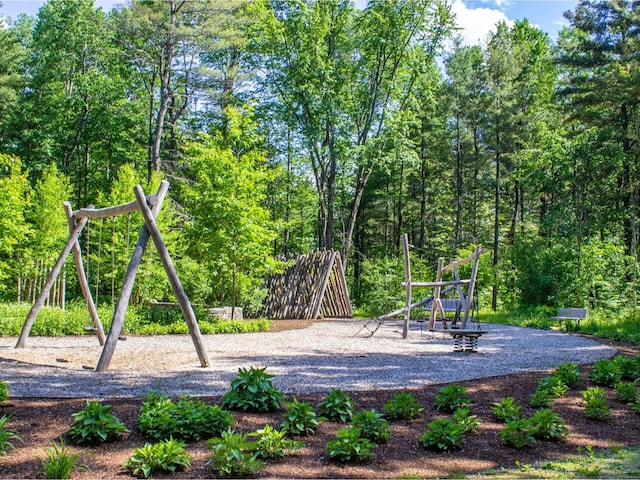 view of communal playground