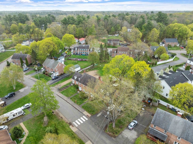 drone / aerial view featuring a residential view