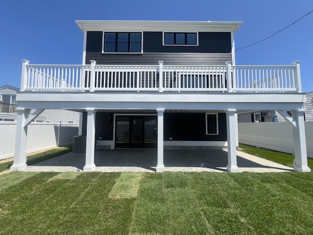 172 Tilton St, Seabrook, NH 03874 - back of house featuring a patio area and a wooden deck