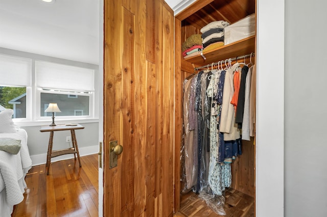 view of closet