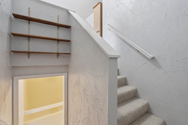 view of staircase